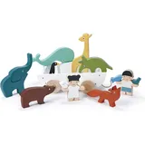 Tender Leaf Toys Boot mit Tieren