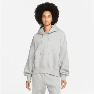 Nike Sportswear Phoenix Fleece Oversize-Hoodie Damen Dark Grey Heather/Sail XL