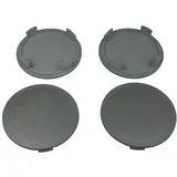 White Label 4 x Außen 75,0mm Innen 72,0mm Nabenkappen Felgendeckel Radnabendeckel