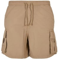 URBAN CLASSICS Herren Cargo Shorts, - Beige, - 33,33/33