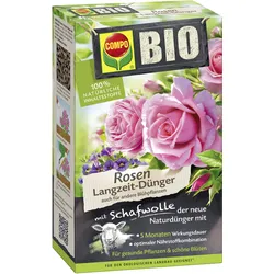 COMPO BIO Rosen Langzeit-Dünger mit Schafwolle 2 kg