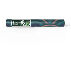 Envy Vliestapete Curve Surf Blau/Grün 0,52 m x 10 m 10 m 34193