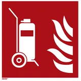 nvent hoffman Brandschutzzeichen Fahrbarer Feuerlöscher, Typ: 11200