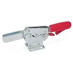 820.3-230-ML Schnellspanner, Spannhebel horizontal, mit Verriegelung, mit waagrechtem Fuß