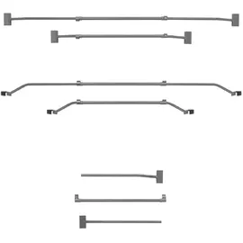 Preiswert & Gut Flachplanenbügel für Anhänger verstellbar 100–155 cm