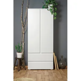 Möbel Boss Mehrzweckschrank 80 x 191 x 40 cm Weiß