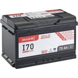 Accurat Impulse, I70 Autobatterie 70Ah EFB Start-Stop