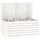 vidaXL Gartenbox Weiß 101x50,5x46,5 cm Massivholz Kiefer