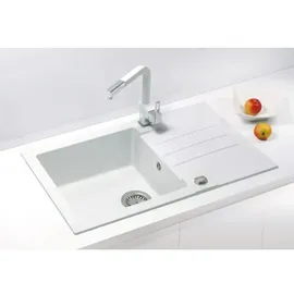 ALVEUS - Rock 78x48 cm Granit/weiß - Weiß