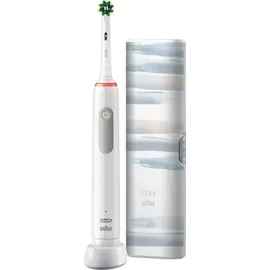 Oral-B Pro 3 3500 weiß + Reiseetui streifen Design Edition