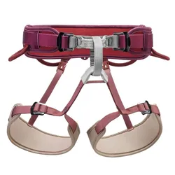 Petzl Corax Klettergurt dunkelrot