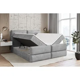 altdecor BOXBETT BOXI3-Z - 160x200 cm - H4 - Hellgrau
