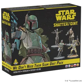 Asmodee Atomic Mass Games AMGD1036 - Star Wars: Shatterpoint - We Dont Need Their Scum Squad Pack