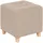 Atmosphera Sitzsack Leandre Kiefer Beige 35x35x35cm