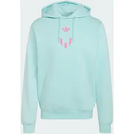 adidas Messi Hoodie - Semi Flash Aqua - L
