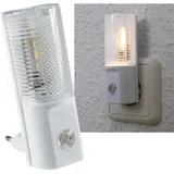 ChiliTec LED Nachtlicht mit Tag/Nacht-Sensor 230V, warmweiße LEDs, nur 1W