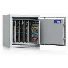 ISS safe4key Schlüsseltresor grau mit 280 Haken Doppelbartschloss