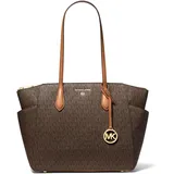 Michael Kors Marilyn Medium Logo Tote Bag brown/acorn