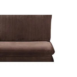 Sofa.de Schlafsessel Etta Kunstleder 88 x 88 x 96 cm Braun mit Schlaffunktion