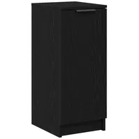 VidaXL Schuhschrank schwarz Eiche 30x35x70 cm Holzwerkstoff