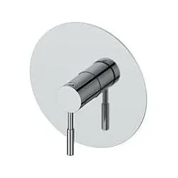 Fukana stile Brausearmatur 24566750 rund, chrom, Fertigmontageset, 1 Verbraucher