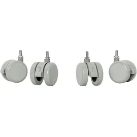 Leitz Ergo Lenkrollen 4er-Set 40 mm