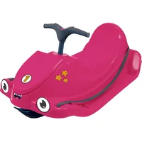 KHW Schlitten Snow Quad mit Lenker und Stickerbogen Pink