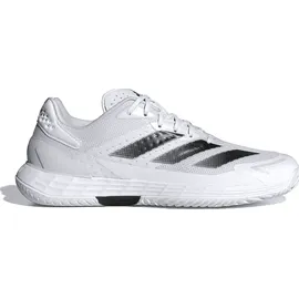 adidas Defiant Speed 2 Tennisschuh Cloud White / Core Black / Grey One 47 1/3