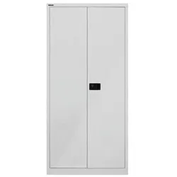 BISLEY Putzmittelschrank Universal  E782AAG645 lichtgrau 91,4 x 40,0 x 195,0 cm, aufgebaut