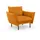 OTTO home Cocktailsessel Stine Polyester 96 x 86 x 86 cm goldfarben mit Kissenoptik