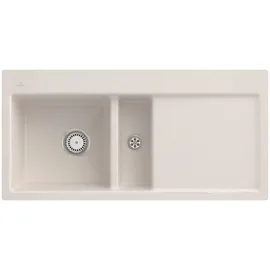 Villeroy & Boch Subway 60 flat links crema + Handbetätigung