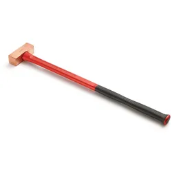 Hultafors CU 3000, Vorschlaghammer, Kupfer, Glasfaser, Schwarz, Kupfer, Rot, 85