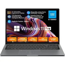 Blackview AceBook 12 16" Intel Core i5-1030NG7 16 GB RAM 512 GB SSD Win11 Pro