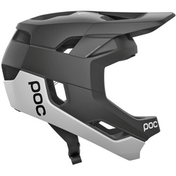 POC Otocon Race MIPS Fullface-Helm - Uranium Black/Hydrogen White Matt - 55-58