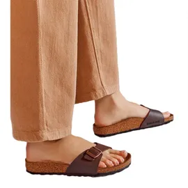 Birkenstock Madrid Birko-Flor dunkelbraun 36