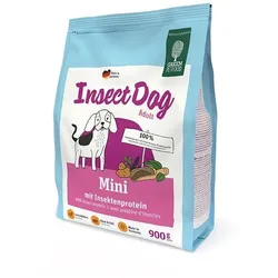 GREEN PETFOOD InsectDog Mini 900g: Trockenfutter mit Insektenprotein für kleine Hunderassen