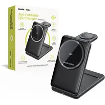 mobile origin 3in1 Foldable Qi2 Charger PW8 black