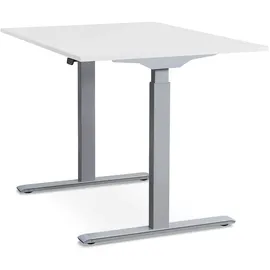 TOPSTAR Schreibtisch E-Table weiß / grau