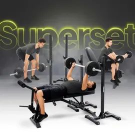 Zipro Superset Trainingsbank mit Ständer,