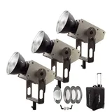 Kelvin EPOS 300 3-Light Kit RGBACL LED-COB Studioleuchte (V-Mount)