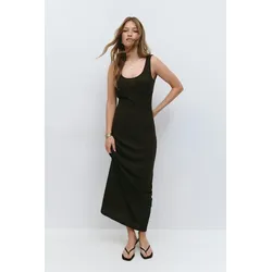 Gina Tricot - Maxi dress - Lange kleider - Braun - M - Dame - Braun - M