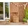 Siena Garden Caruna Tablett Tisch 45 x 70 x 91 cm braun klappbar