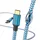 Hama USB-Cable Reflectiv USB-C To USB-C 1.5 M Blue