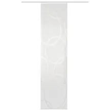 HOME WOHNIDEEN Flächenvorhang Pinalo, Ecru, Textil, Kreise, 60x245 cm, mit Beschwerungsstab, Paneelwagen, Wohntextilien, Gardinen & Vorhänge, Schiebegardinen
