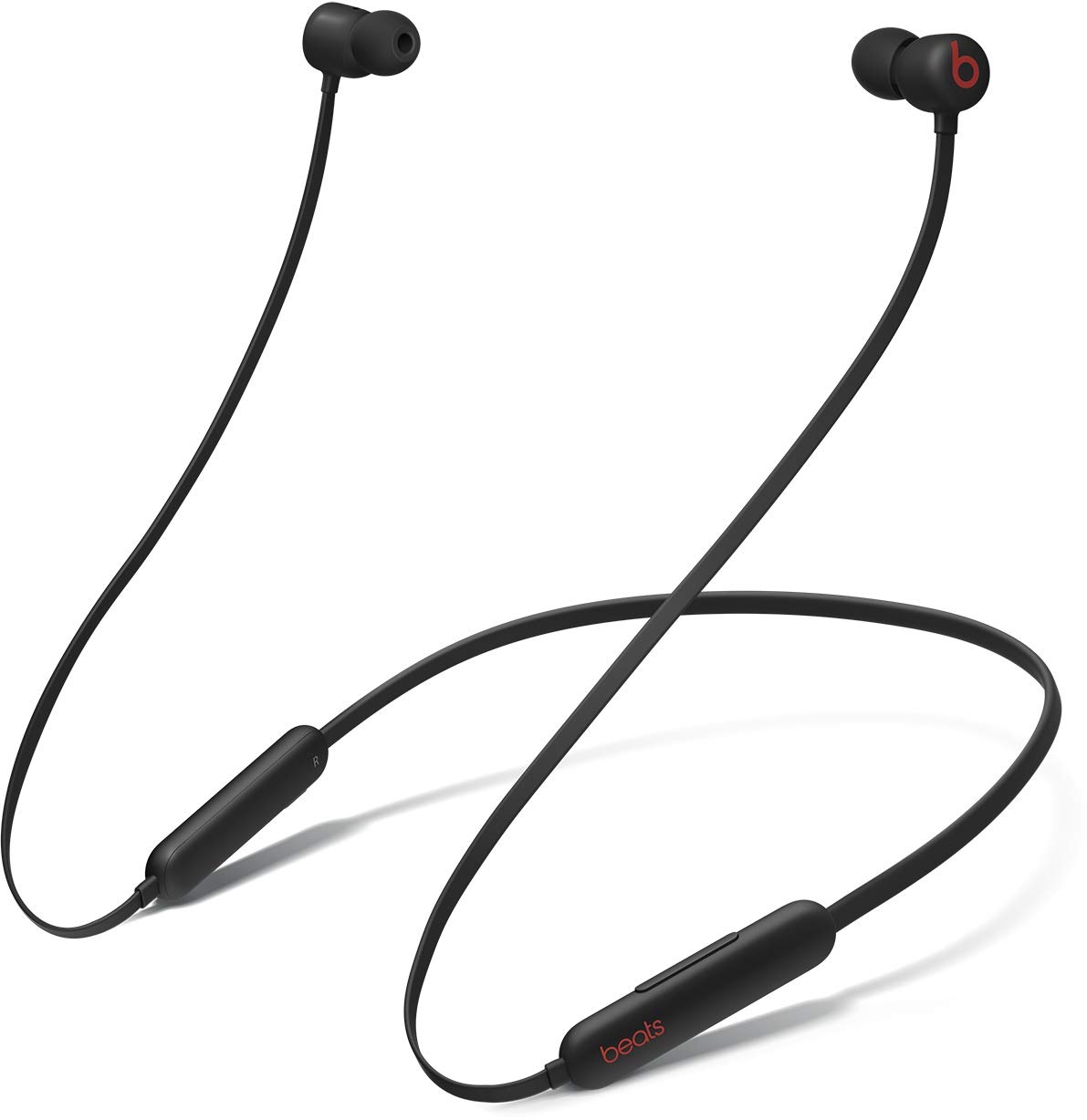 Beats Flex In-Ear Kopfhörer – Apple W1 Chip, magnetische In-Ear Kopfhörer, Bluetooth Klasse 1, 12 Stunden Wiedergabe, kabellos – Beats Black