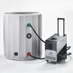 Polar Fox Barrel Set Grau - Kühlsystem & Eisbad