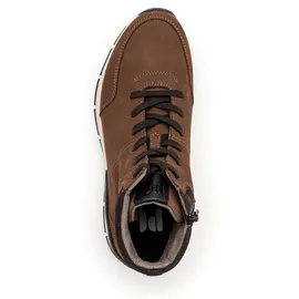 Gabor Pius Gabor Herren Sneaker Low,Halbschuhe,zertifiziertes Leder,Wechselfußbett,Superflex Sohle,Freizeitschuhe,Almond/Mocca,44.5 EU / 10 UK