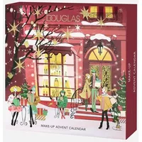 Make-Up Adventskalender mit 24 Überraschungen, Lippenstifte, Mascara, Lidschatten, Rouge & Accessoires, festliches Design, Beauty-Momente