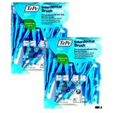 2x TePe Angle Interdentalbürsten blau 0,6 mm Multipack 2x 25 Stück