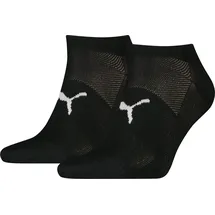Puma Sport Light Sneakersocken 2 Paar Schwarz 43-46